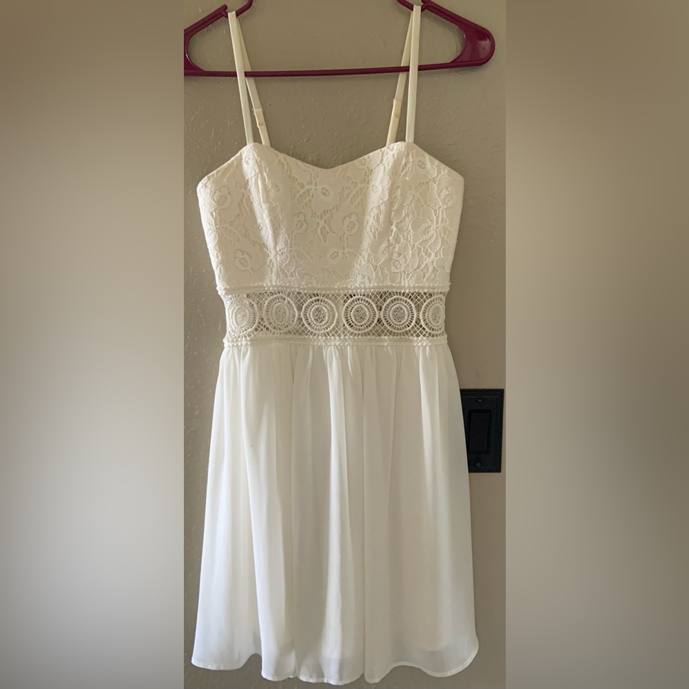 Beautiful white summer dress